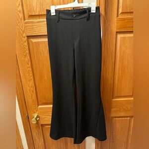 Rewash Black Flare Dress Pants